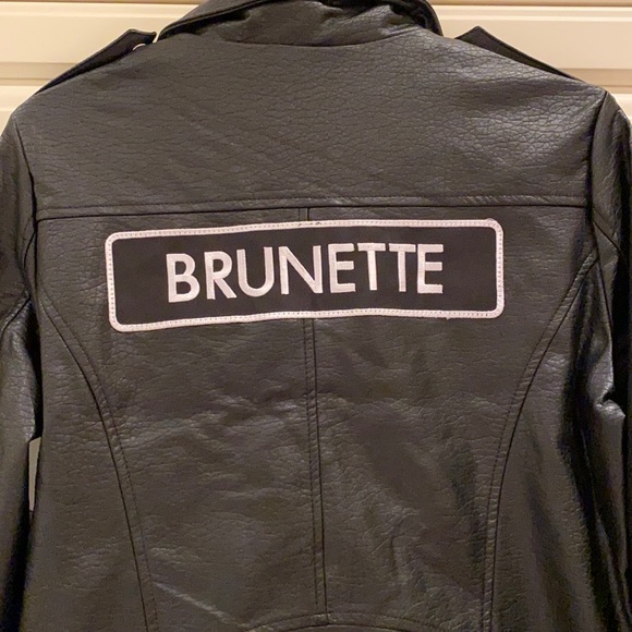 “Brunette” Pleather jacket - Picture 1 of 7